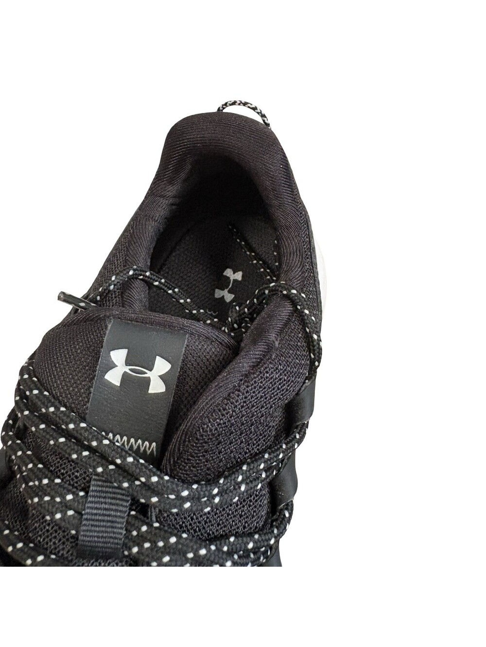 Under Armour Women’s 9.5 Charged Breathe Lace Black Running Training Shoes - Picture 4 of 10